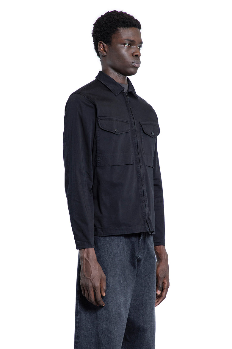 STONE ISLAND MAN BLACK SHIRTS