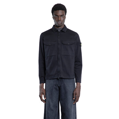 STONE ISLAND MAN BLACK SHIRTS