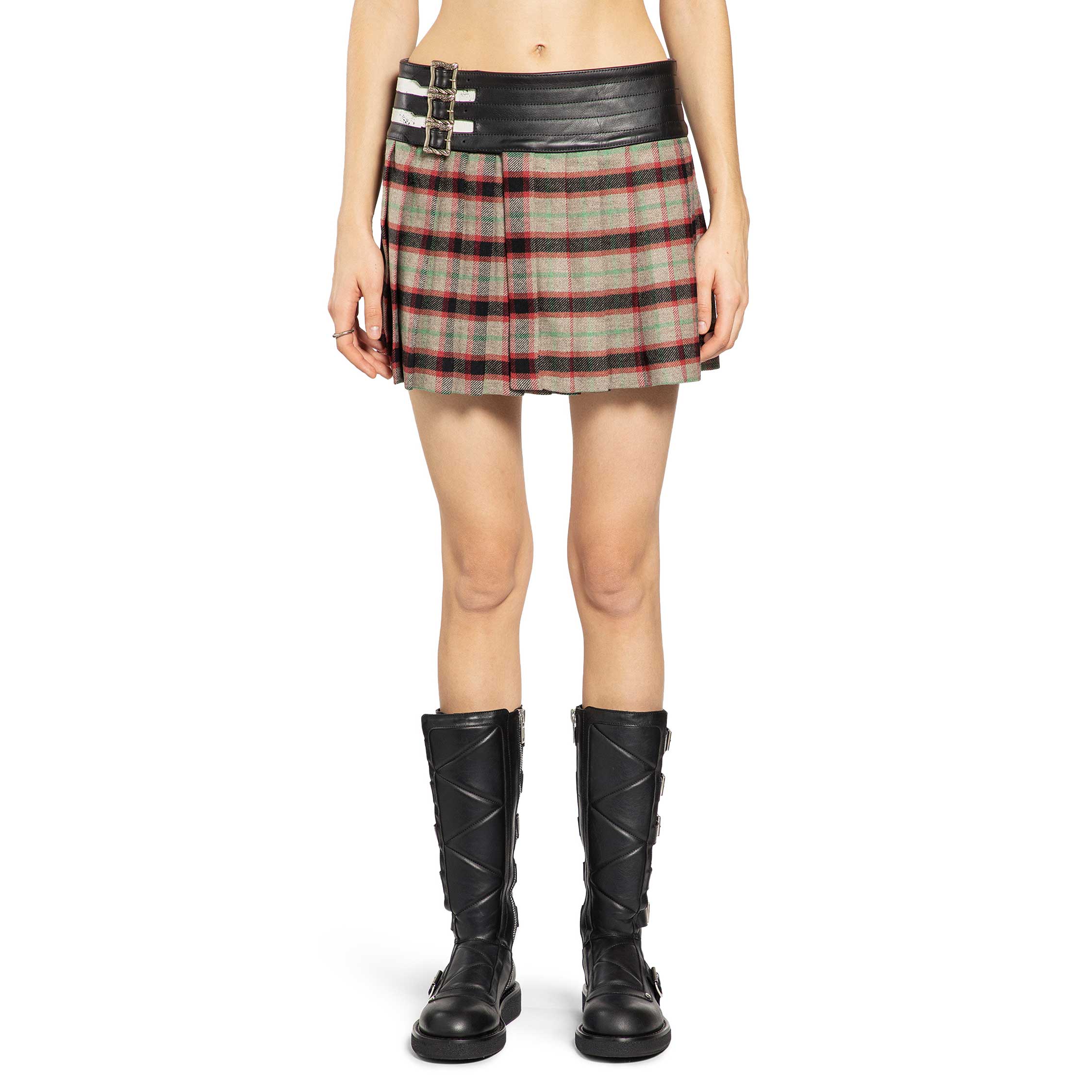 Dog in Restraint Skirt