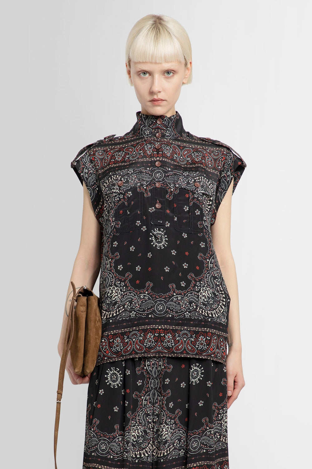 ZIMMERMANN WOMAN BLACK TOPS