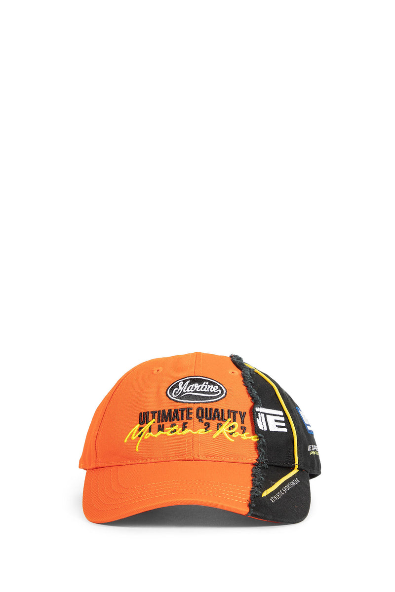 MARTINE ROSE Collage Baseball Cap man