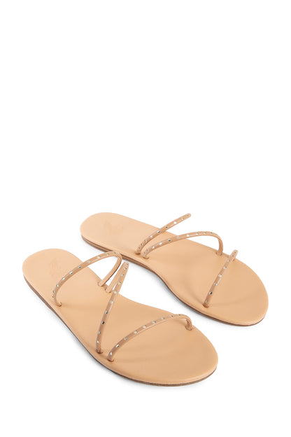 ANCIENT GREEK SANDALS WOMAN BEIGE SANDALS & SLIDES