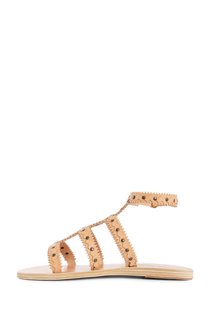 ANCIENT GREEK SANDALS WOMAN BEIGE SANDALS & SLIDES