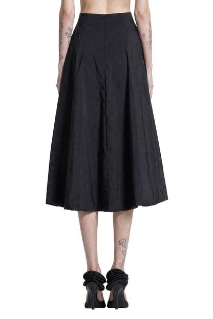 Long Low-waist Balloon Skirt