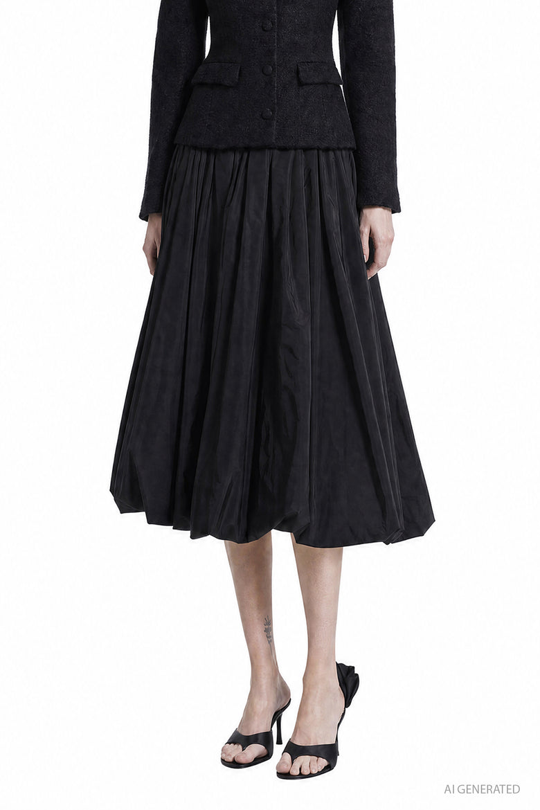MAGDA BUTRYM Long Low-waist Balloon Skirt woman