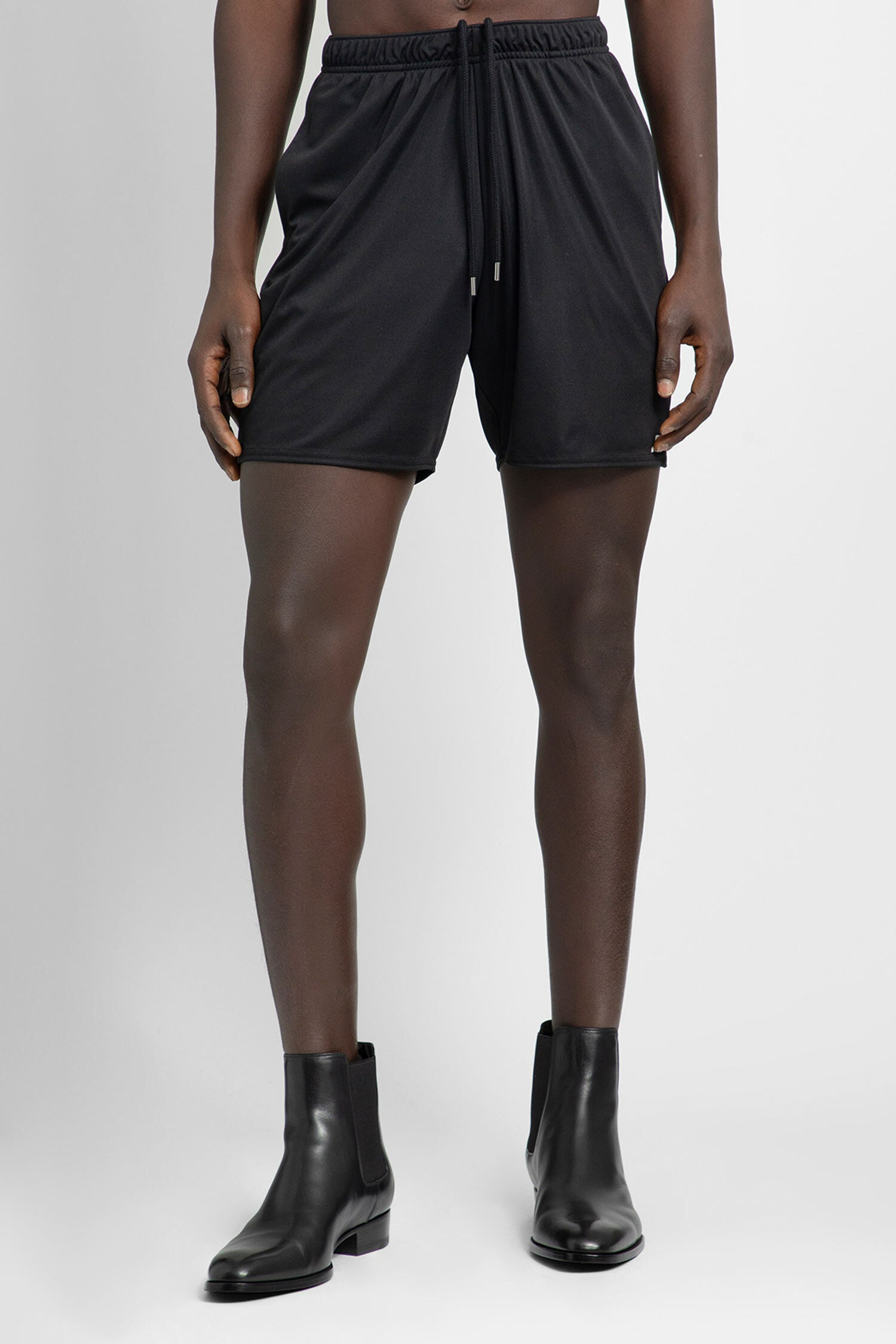 SPORT LYCRA FOOTBALL SHORTS - courrèges