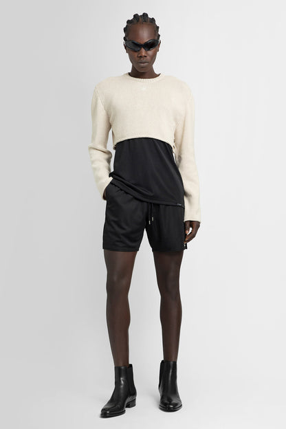 COURRÈGES MAN BLACK SHORTS & SKIRTS