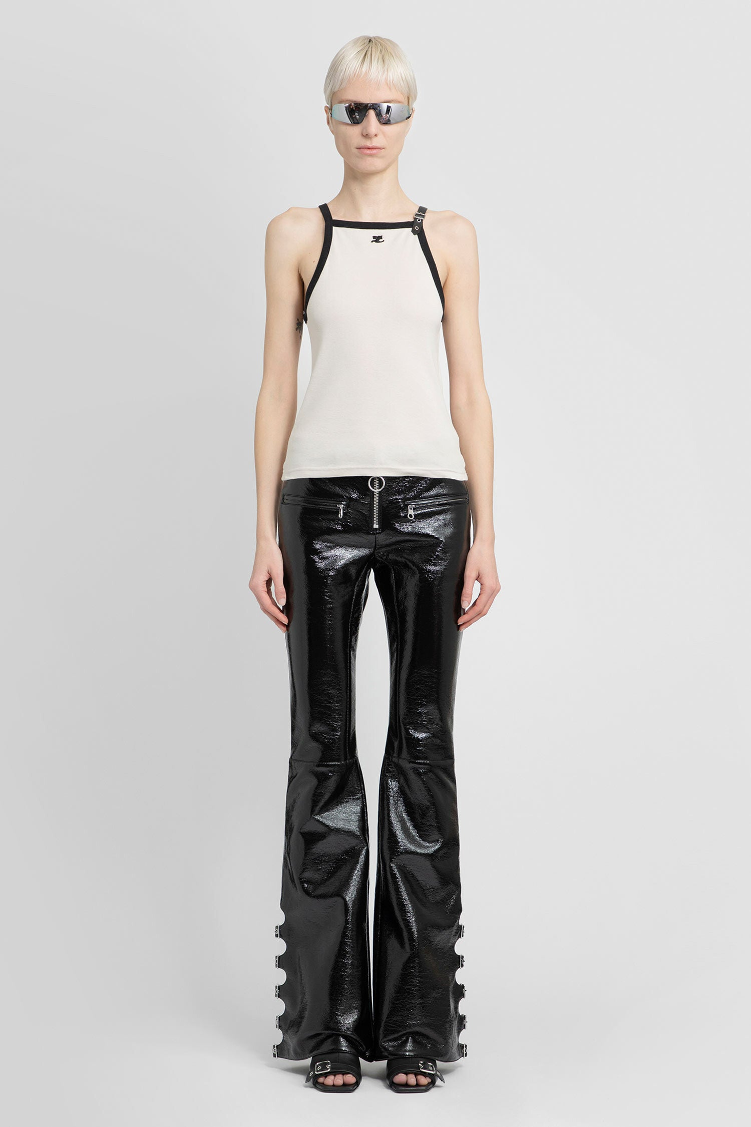 COURRÈGES WOMAN BLACK TROUSERS