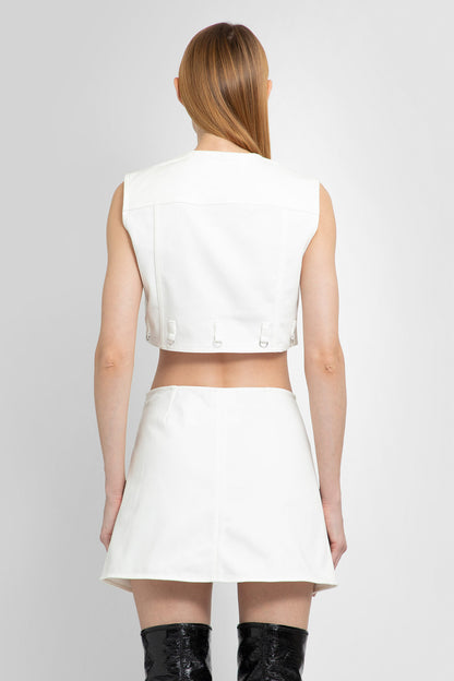 COURRÈGES WOMAN WHITE WAISTCOATS