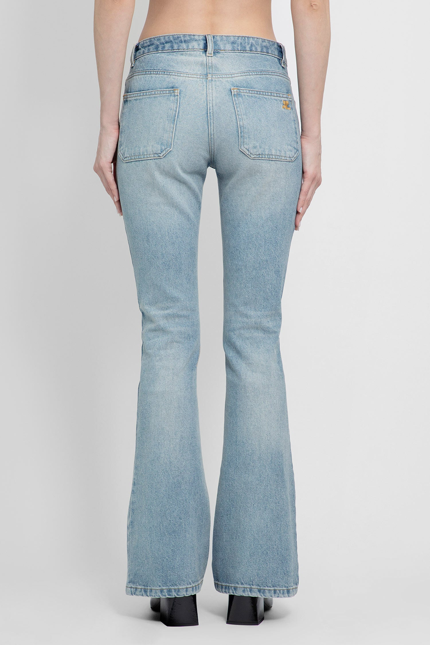 COURRÈGES WOMAN BLUE JEANS