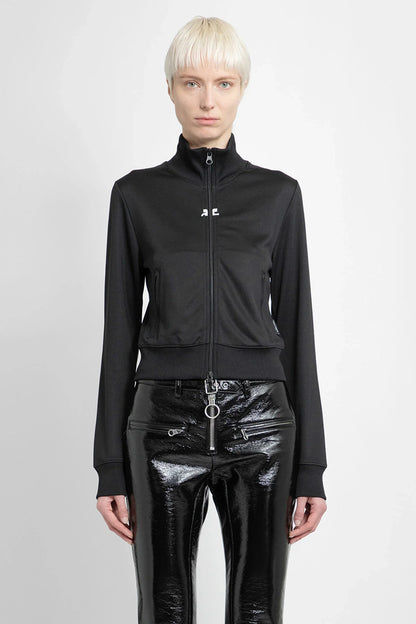 Antonioli COURRÈGES WOMAN BLACK SWEATSHIRTS