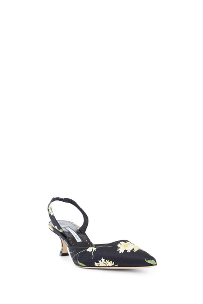 MANOLO BLAHNIK WOMAN BLACK PUMPS