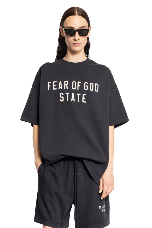 FEAR OF GOD MAN BLACK T-SHIRTS & TANK TOPS