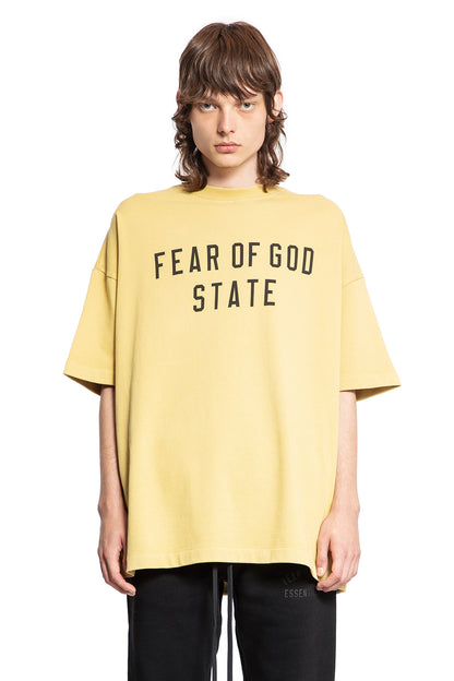 Antonioli FEAR OF GOD MAN YELLOW T-SHIRTS & TANK TOPS