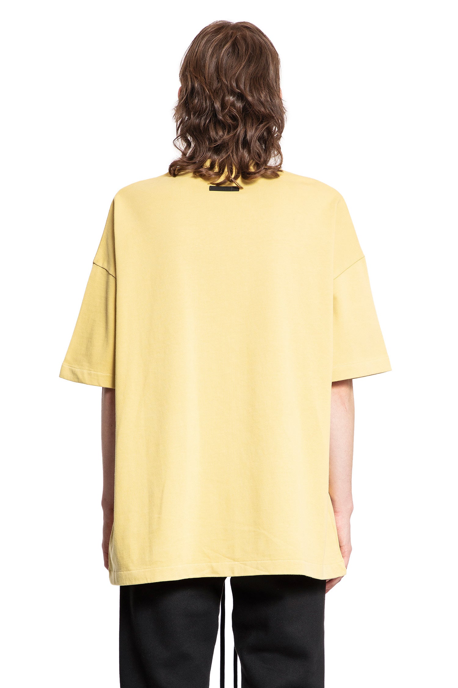 FEAR OF GOD MAN YELLOW T-SHIRTS & TANK TOPS