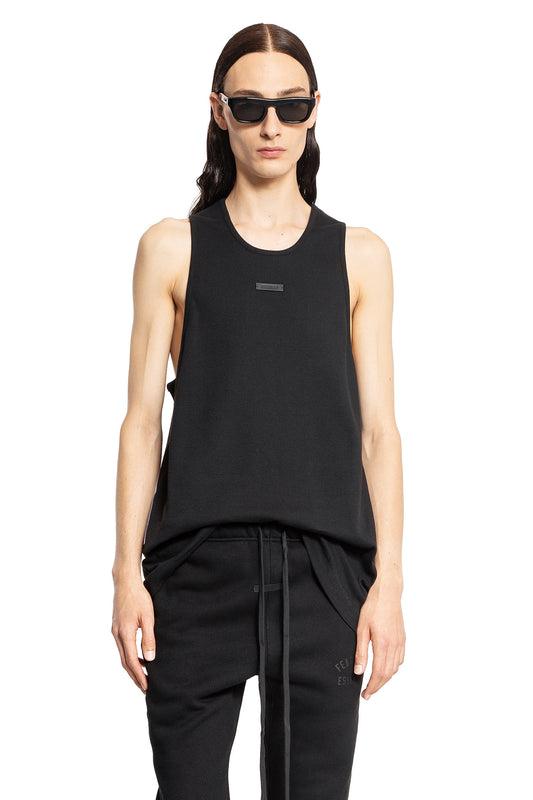 FEAR OF GOD MAN BLACK T-SHIRTS & TANK TOPS