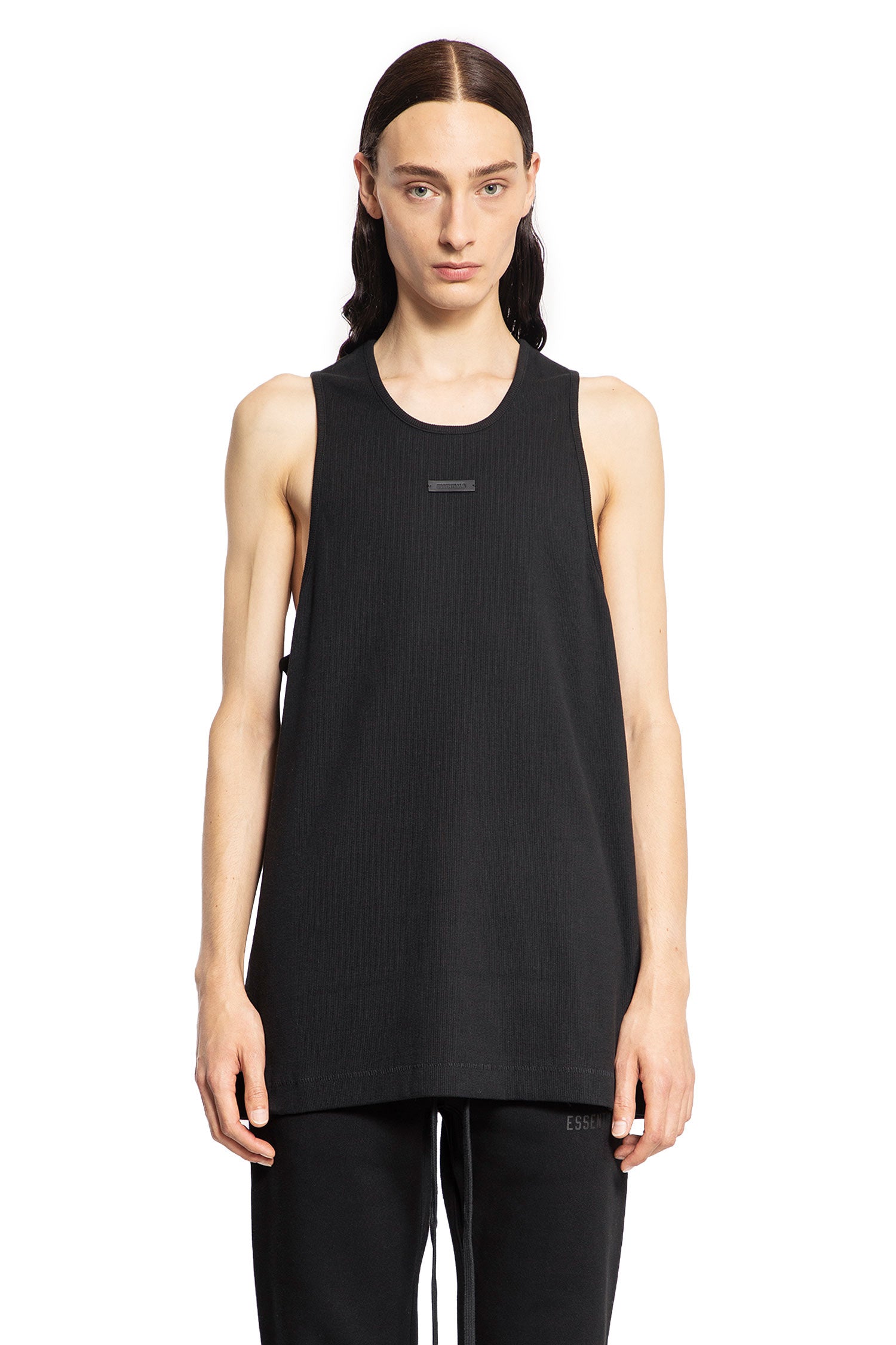 FEAR OF GOD MAN BLACK T-SHIRTS & TANK TOPS