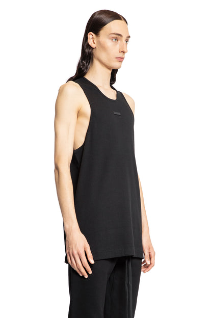 FEAR OF GOD MAN BLACK T-SHIRTS & TANK TOPS