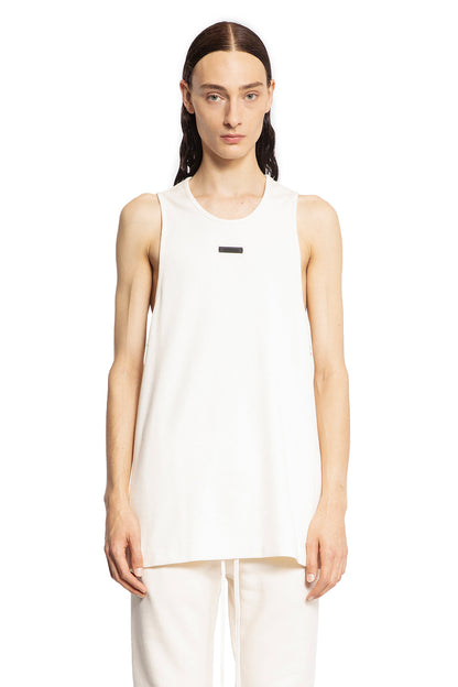 FEAR OF GOD MAN WHITE T-SHIRTS & TANK TOPS