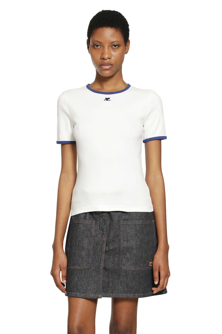
              COURRÈGES Cotton Jersey T-shirt woman
            