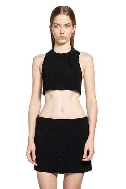 Double Buckle Crepe Bra