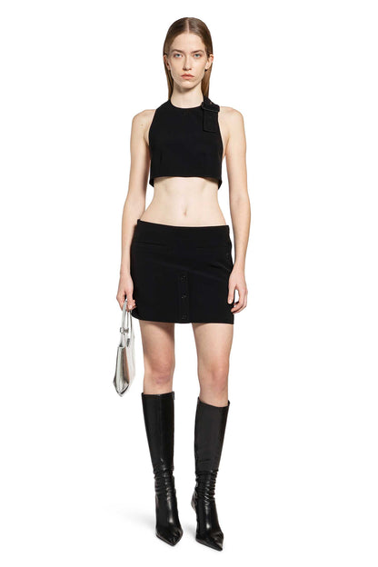 Double Buckle Crepe Bra