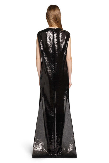 Circle Edged Sequins Long Dress