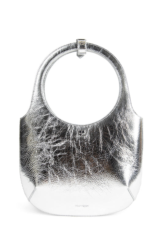 Silver Naplack Leather Holy Bag