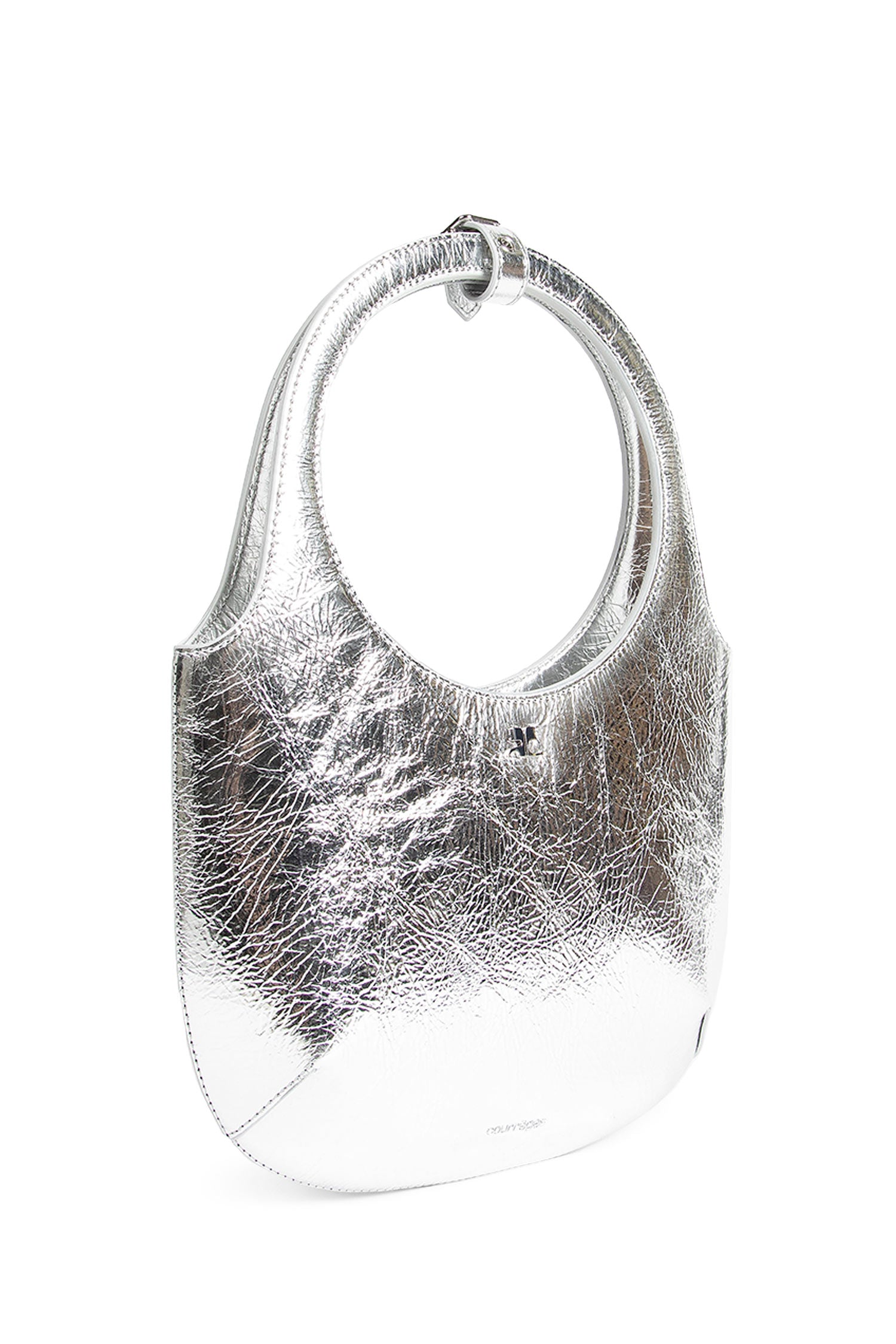 Silver Naplack Leather Holy Bag