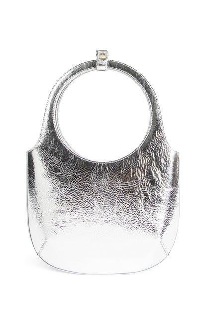 Silver Naplack Leather Holy Bag