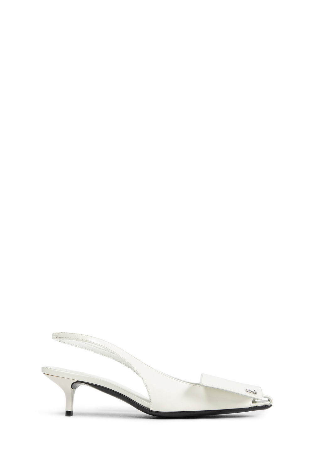COURRÈGES Fold Iced Slingbacks woman