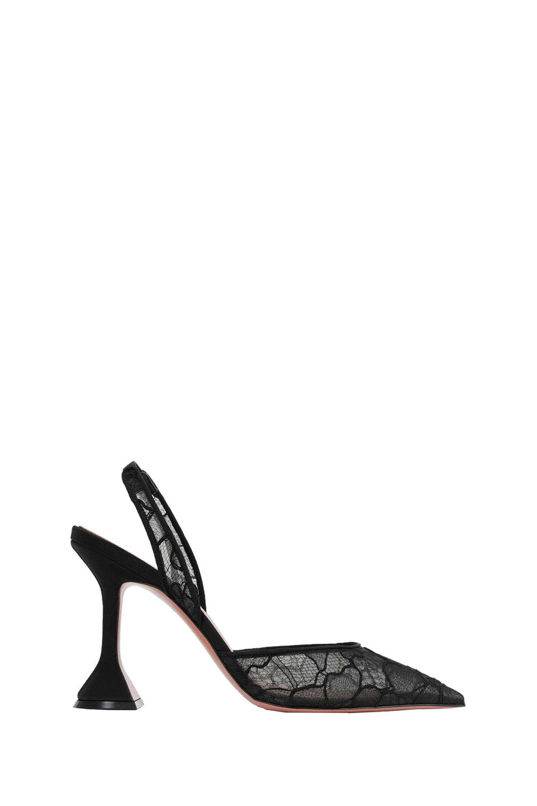 AMINA MUADDI Holli Lace Slignabck 95 Pumps woman