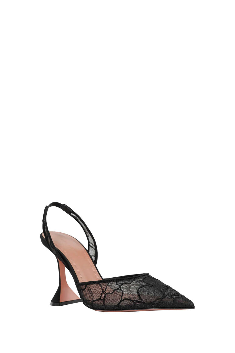 AMINA MUADDI Holli Lace Slignabck 95 Pumps woman