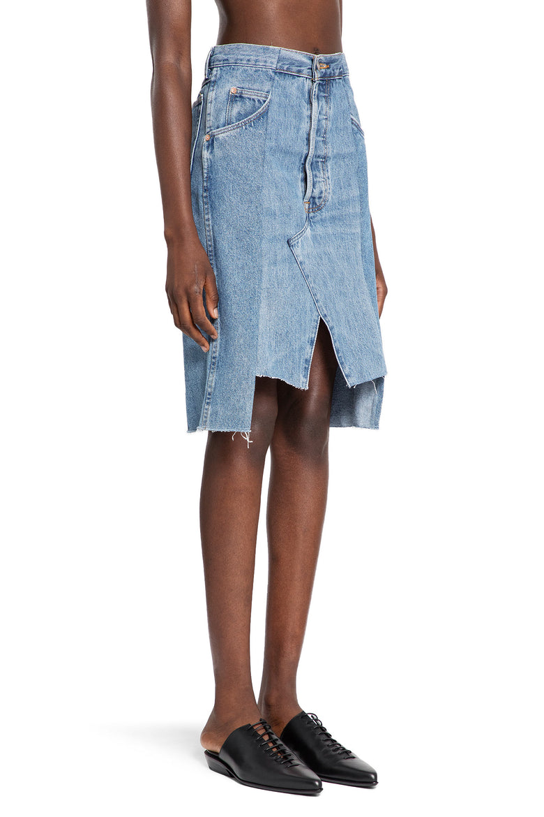 E.L.V. DENIM WOMAN BLUE SKIRTS