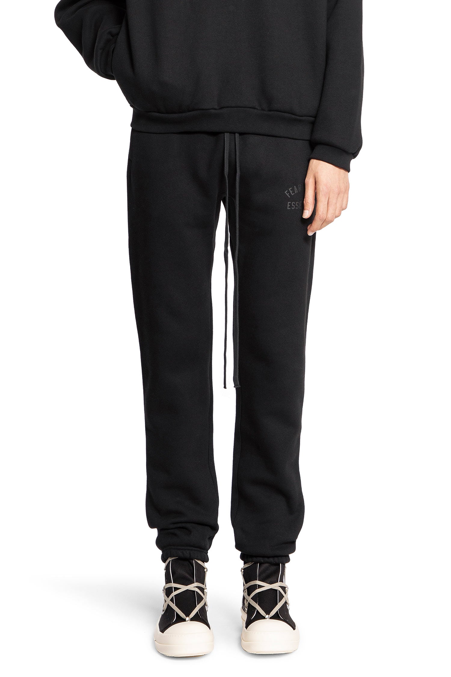 FEAR OF GOD MAN BLACK TROUSERS