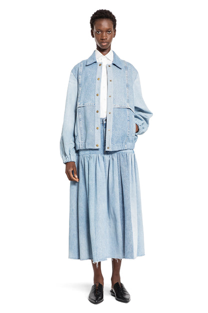 E.L.V. DENIM WOMAN BLUE SKIRTS