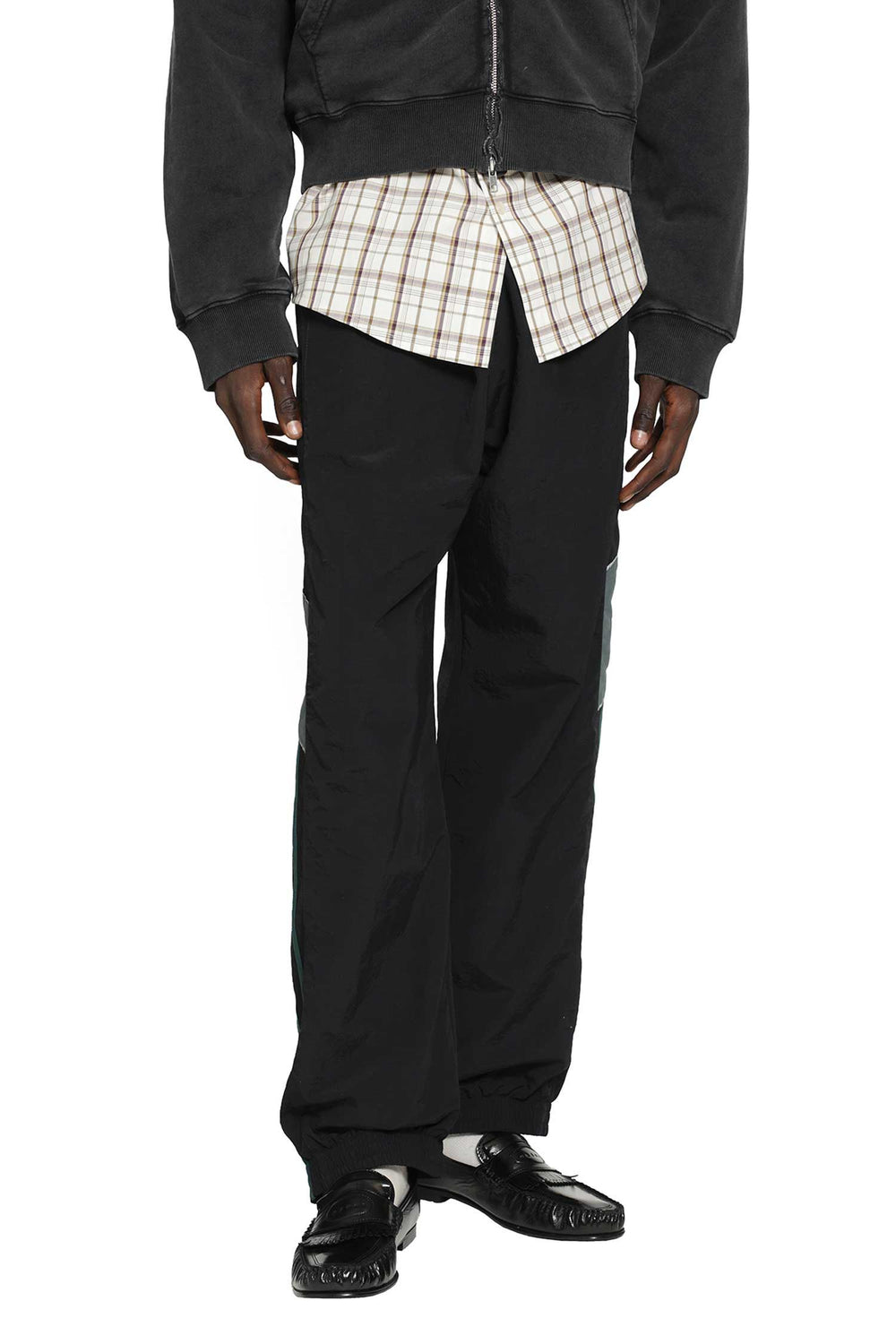 MARTINE ROSE Panelled Trackpants man