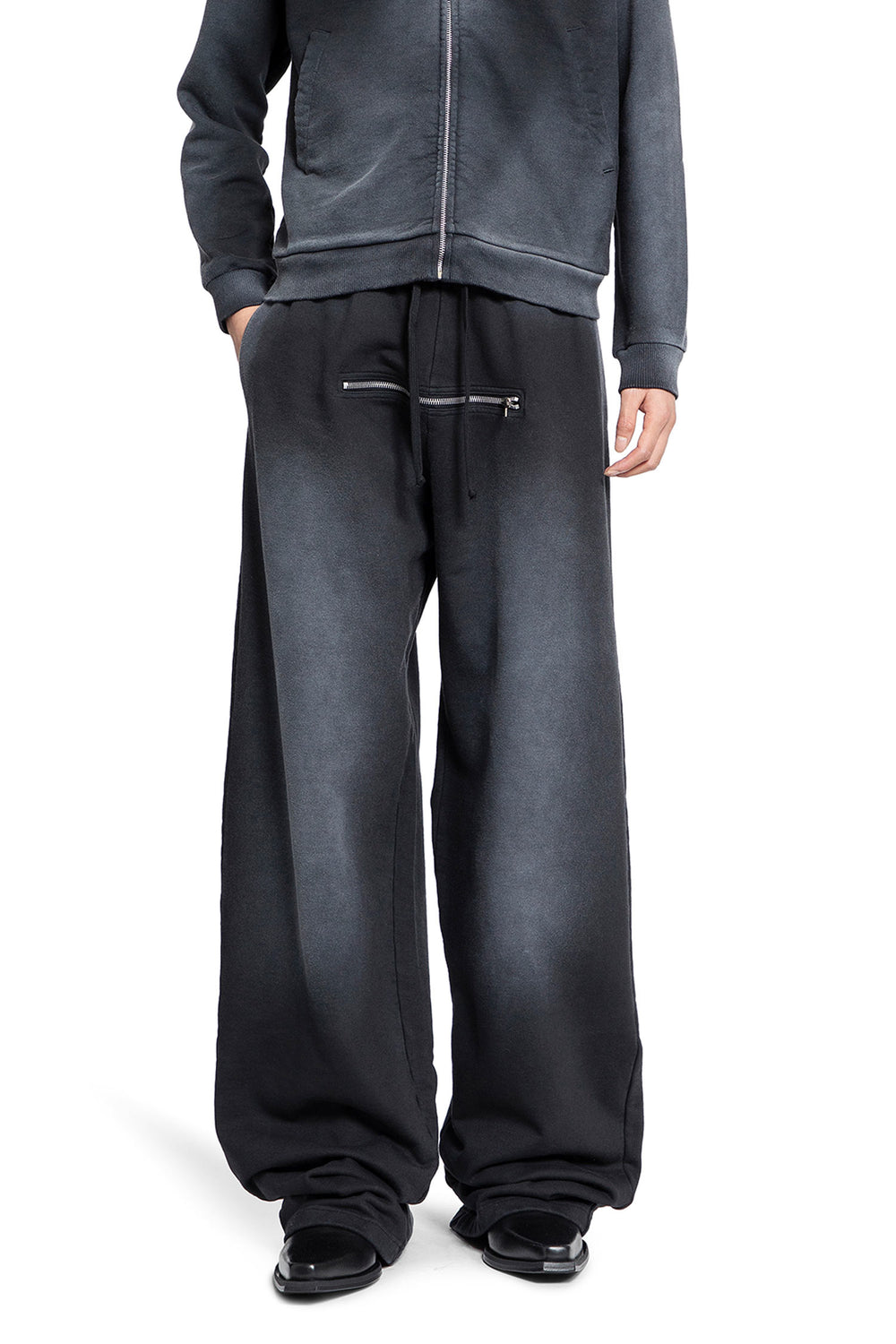 JORDANLUCA MAN BLACK TROUSERS