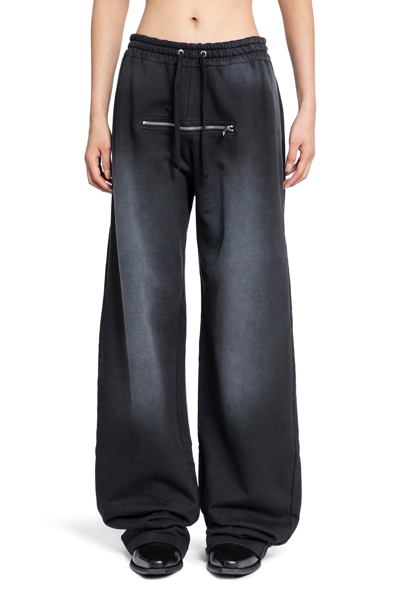 JORDANLUCA MAN BLACK TROUSERS