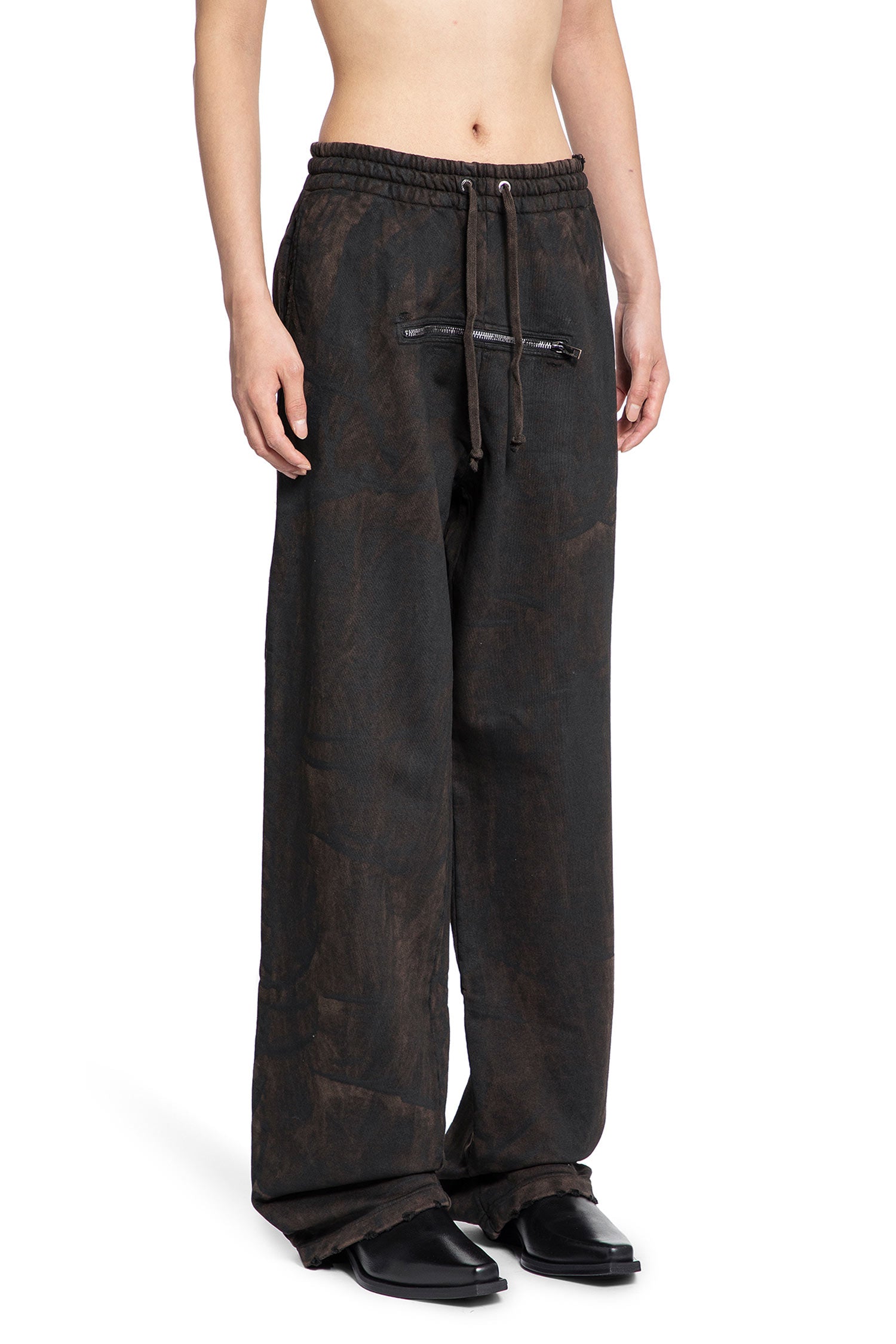 JORDANLUCA MAN BLACK TROUSERS