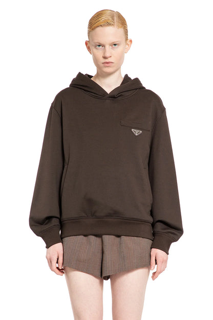 Antonioli PRADA WOMAN BLACK SWEATSHIRTS