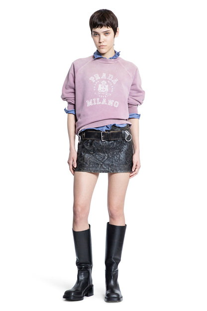 PRADA WOMAN PINK SWEATSHIRTS