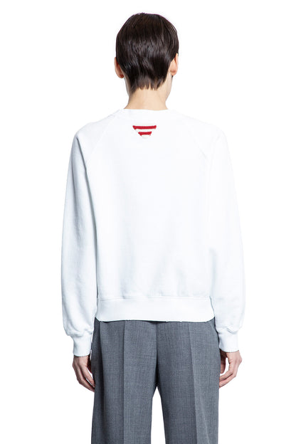 PRADA WOMAN WHITE SWEATSHIRTS