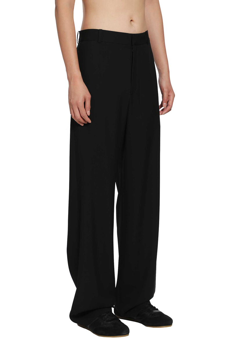 THE ROW THE ROW MAN BLACK TROUSERS man