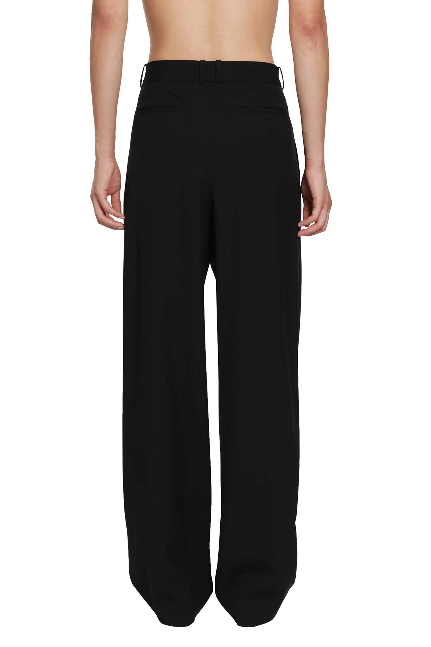 THE ROW THE ROW MAN BLACK TROUSERS man