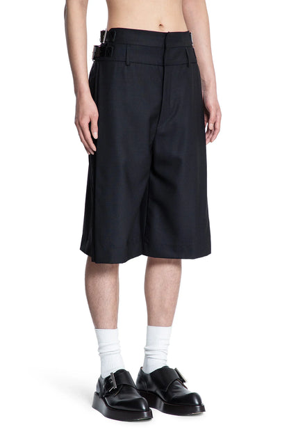 JORDANLUCA MAN BLACK SHORTS & SKIRTS - Antonioli.eu