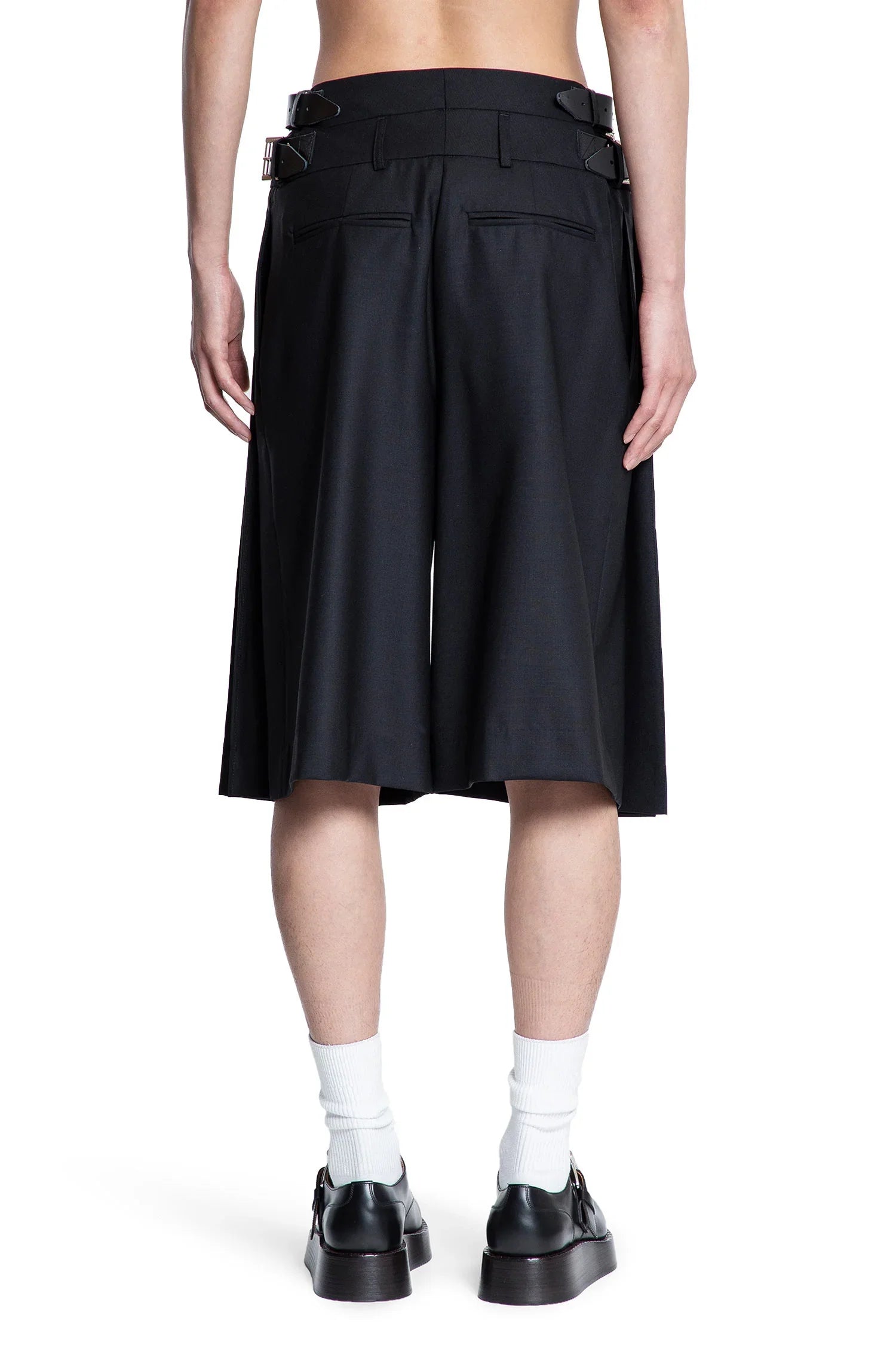 JORDANLUCA MAN BLACK SHORTS & SKIRTS - Antonioli.eu