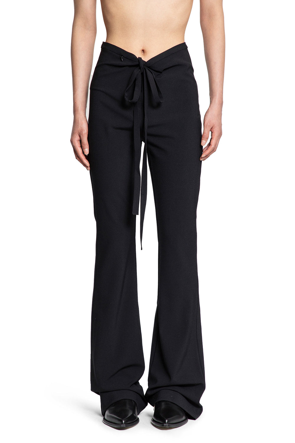 JORDANLUCA MAN BLACK TROUSERS