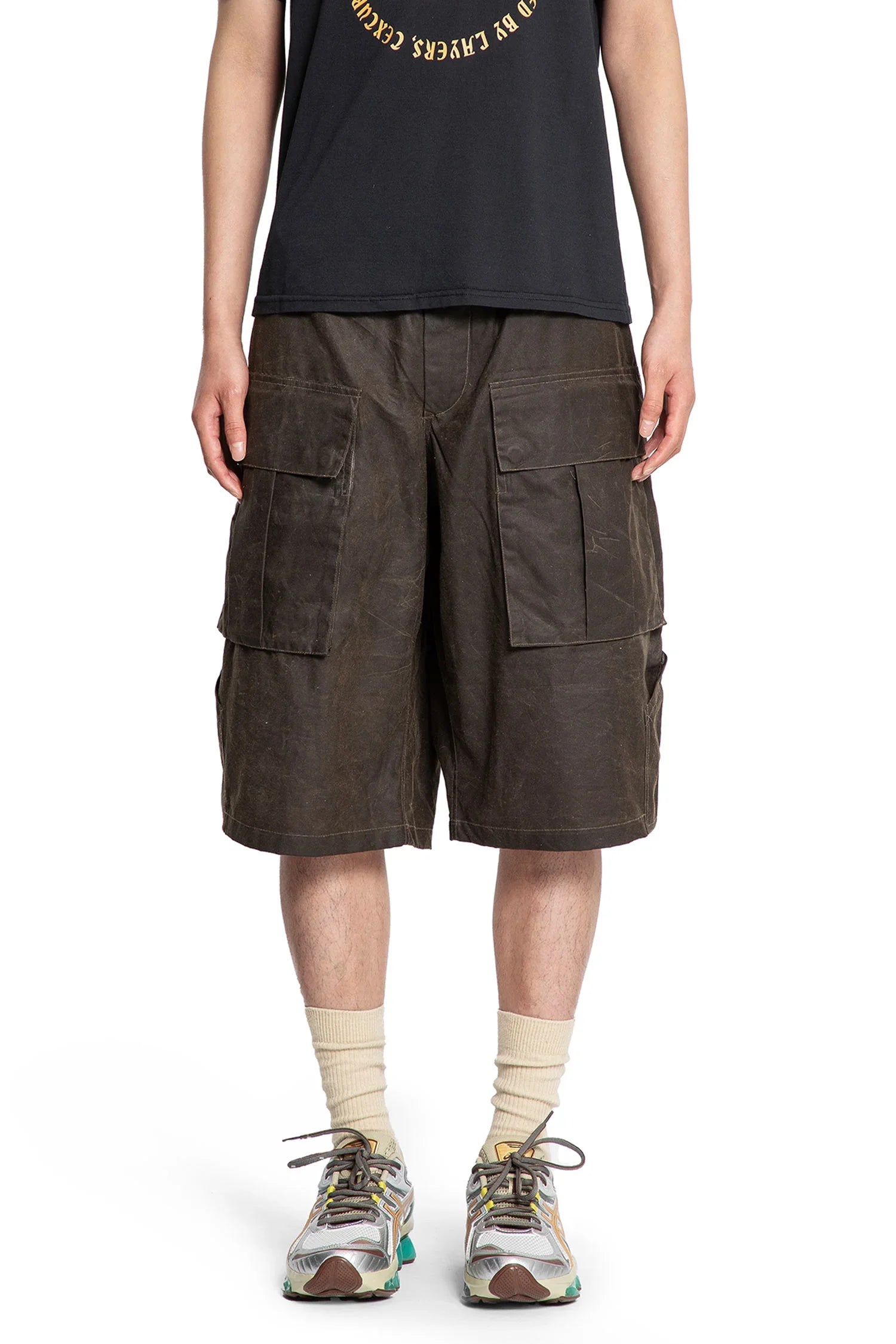JORDANLUCA MAN BROWN SHORTS & SKIRTS - Antonioli.eu