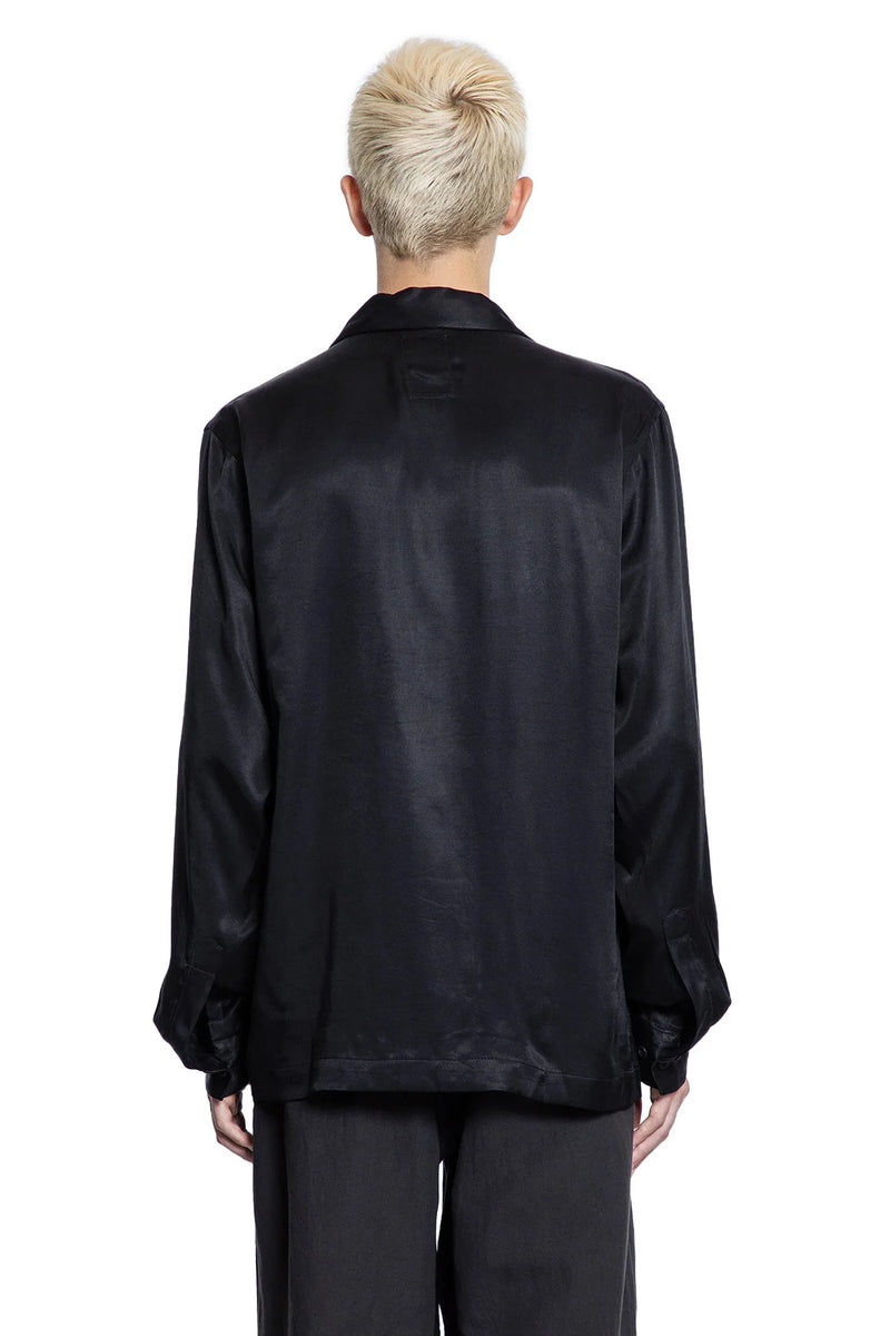 Crow and Heron Camp Collar Shirt - Antonioli.eu